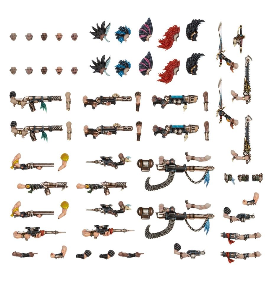 Necromunda - Escher Weapons &amp; Upgrades