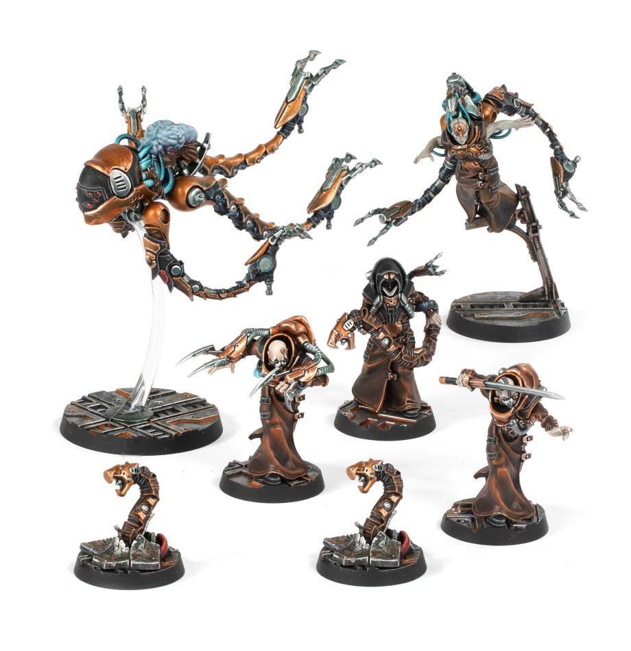Necromunda - Delaque - Nacht-Ghul, Psy-Gheists and Piscean Spektor