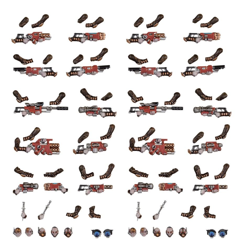 Necromunda - Delaque Weapons &amp; Upgrades