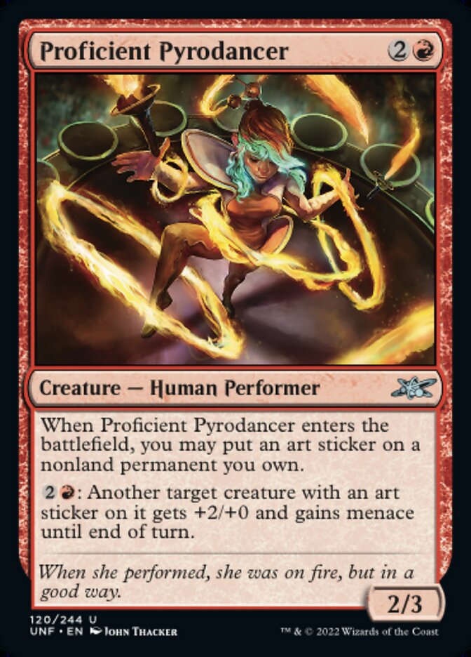 Proficient Pyrodancer - Foil