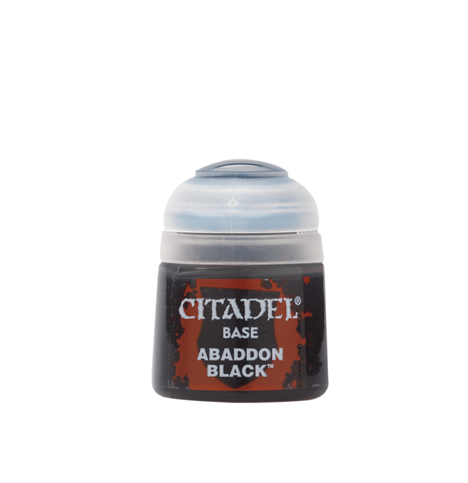 Warhammer Colour - Base - Abaddon Black