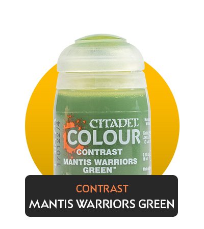 Warhammer Colour - Contrast - Mantis Warriors Green