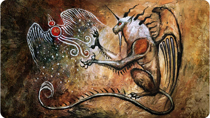 Ultra Pro - Playmat - Stitched Edge Limited Editon - Signed By Seb McKinnon - Mythos Of Illuna