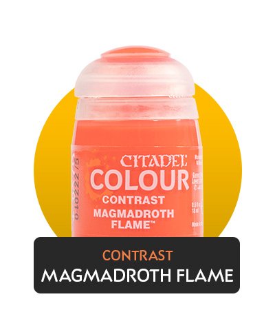 Warhammer Colour - Contrast - Magmadroth Flame
