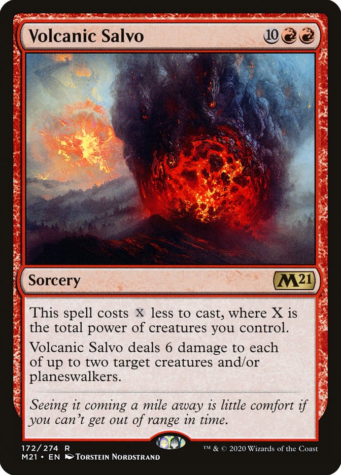 Volcanic Salvo - Foil