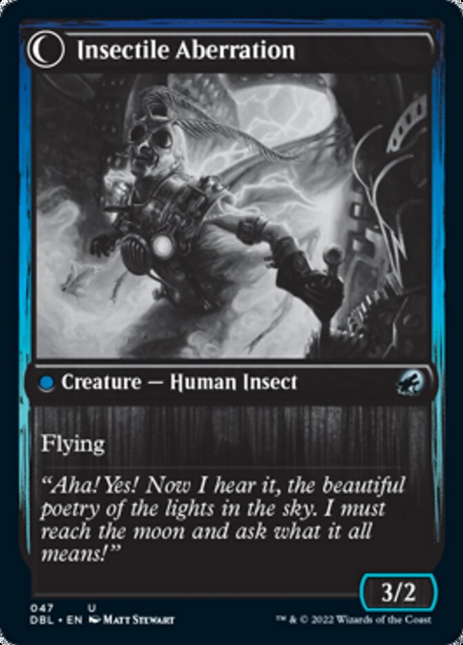 Delver of Secrets // Insectile Aberration