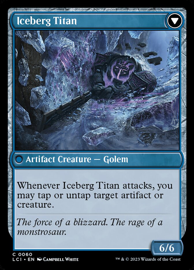 Inverted Iceberg // Iceberg Titan - Foil