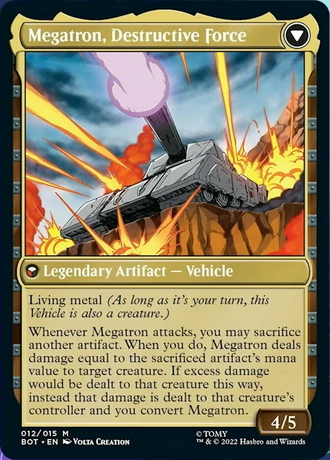 Megatron, Tyrant // Megatron, Destructive Force