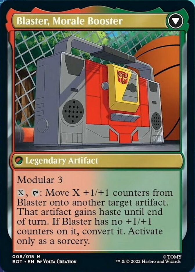 Blaster, Combat DJ // Blaster, Morale Booster