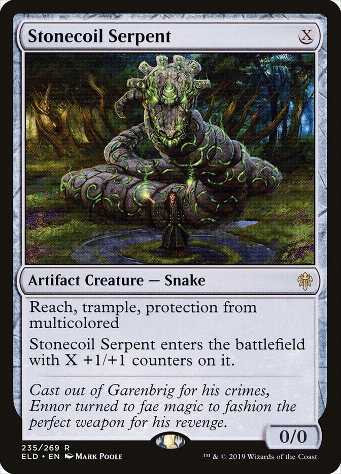 Stonecoil Serpent - Foil