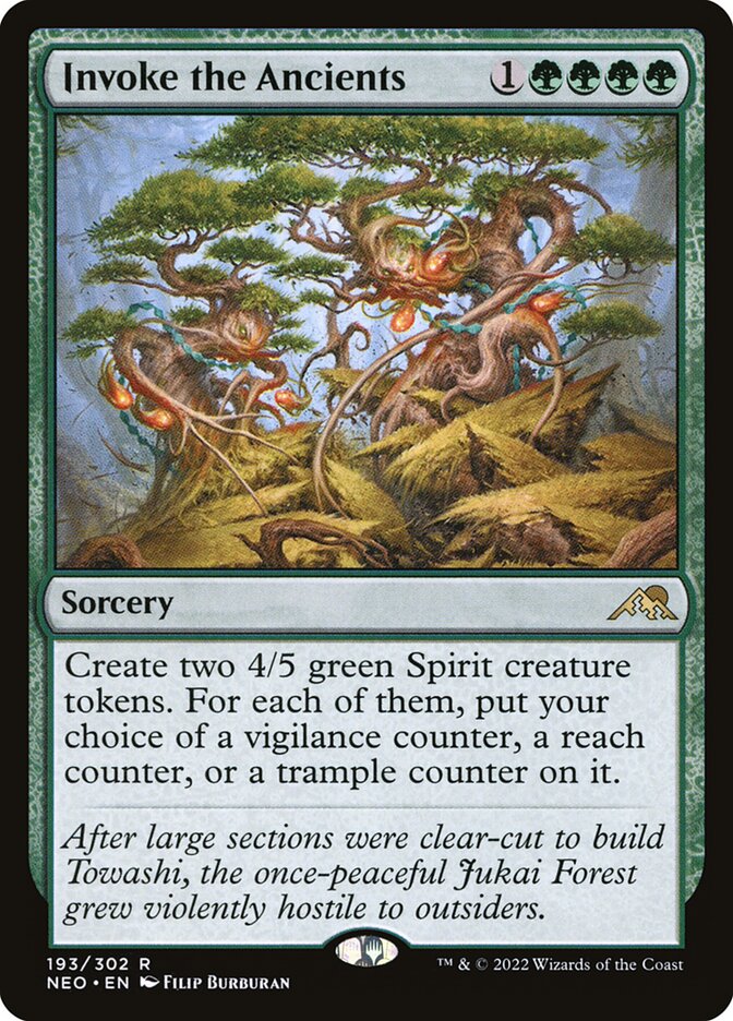 Invoke the Ancients - Foil