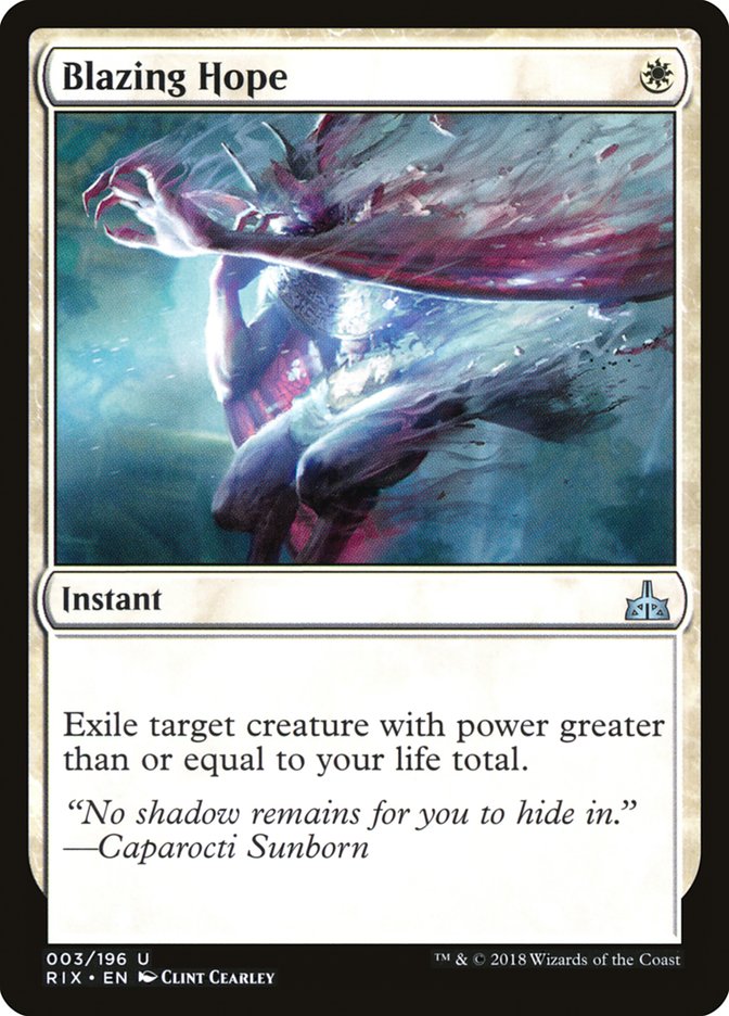 Blazing Hope - Foil