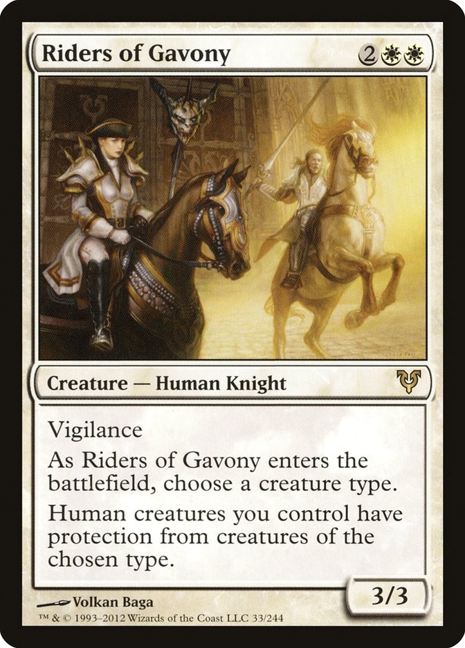 Riders of Gavony - Foil