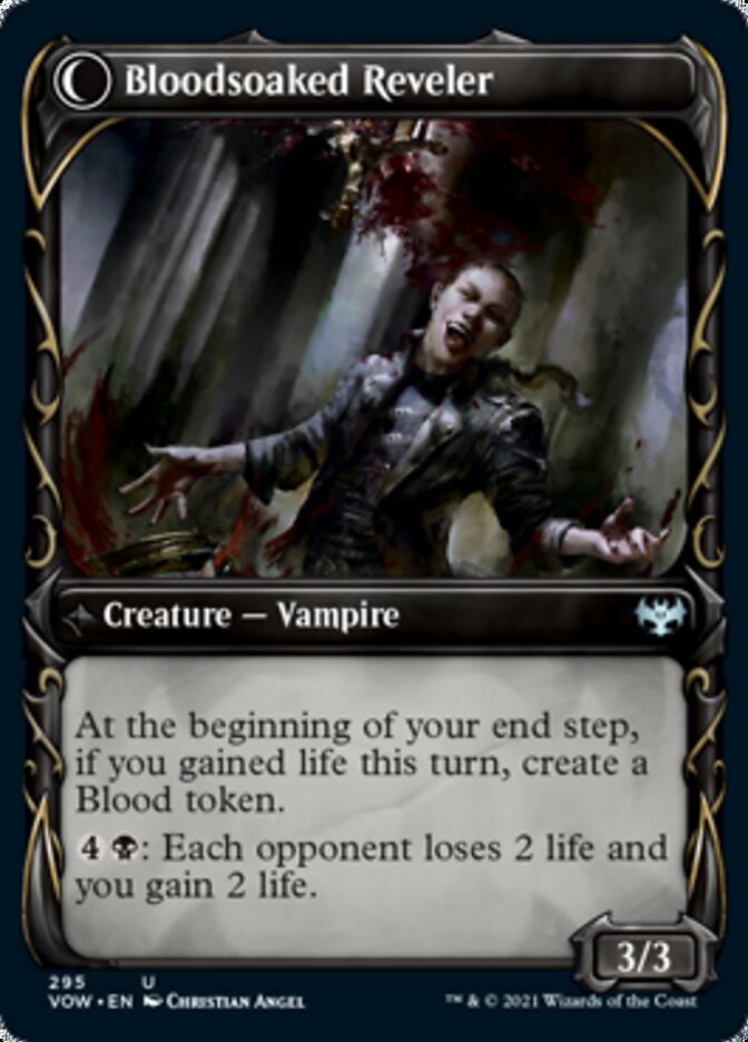 Restless Bloodseeker // Bloodsoaked Reveler - Foil