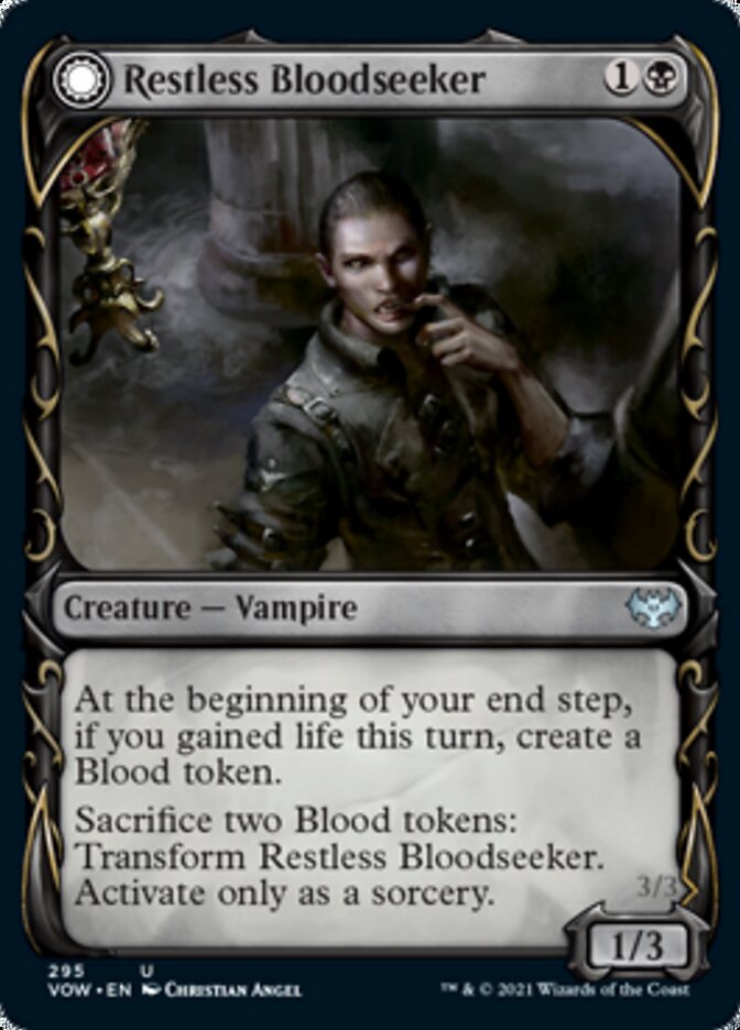 Restless Bloodseeker // Bloodsoaked Reveler - Foil