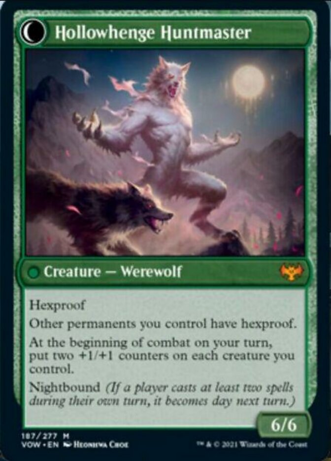 Avabruck Caretaker // Hollowhenge Huntmaster