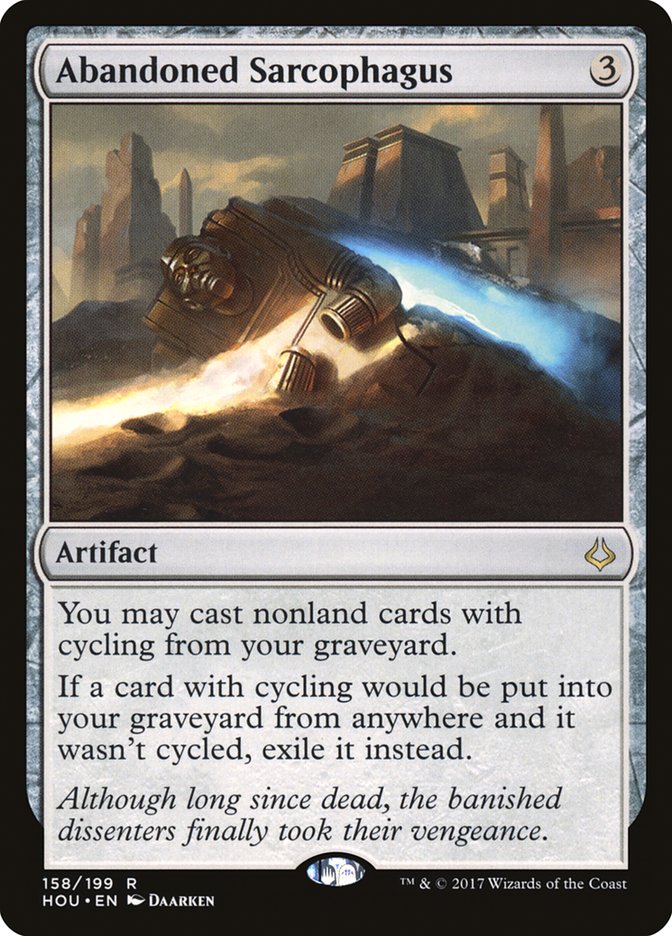 Abandoned Sarcophagus - Foil