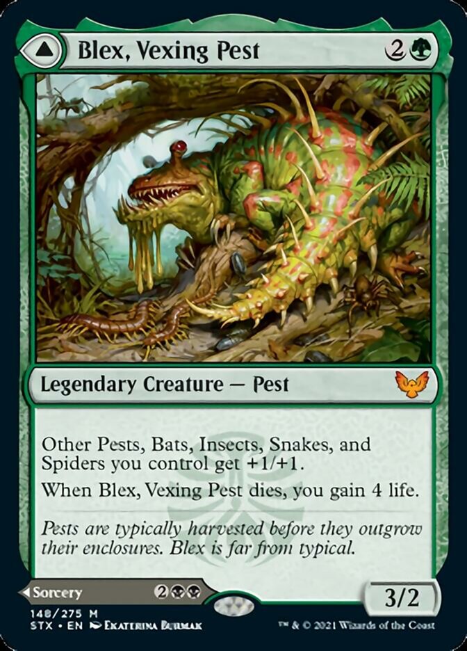 Blex, Vexing Pest // Search for Blex