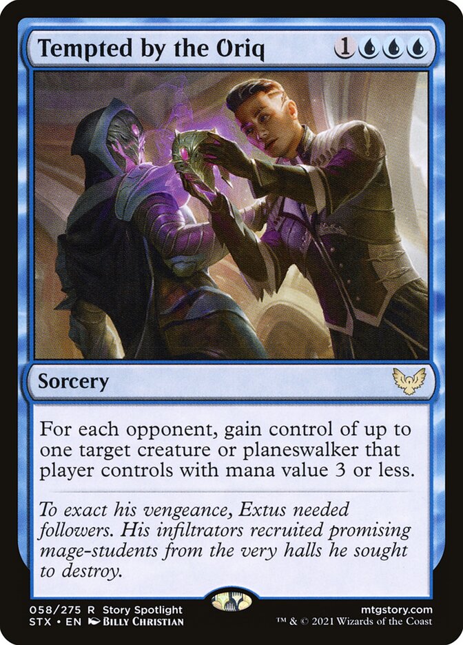 Tempted by the Oriq - Foil