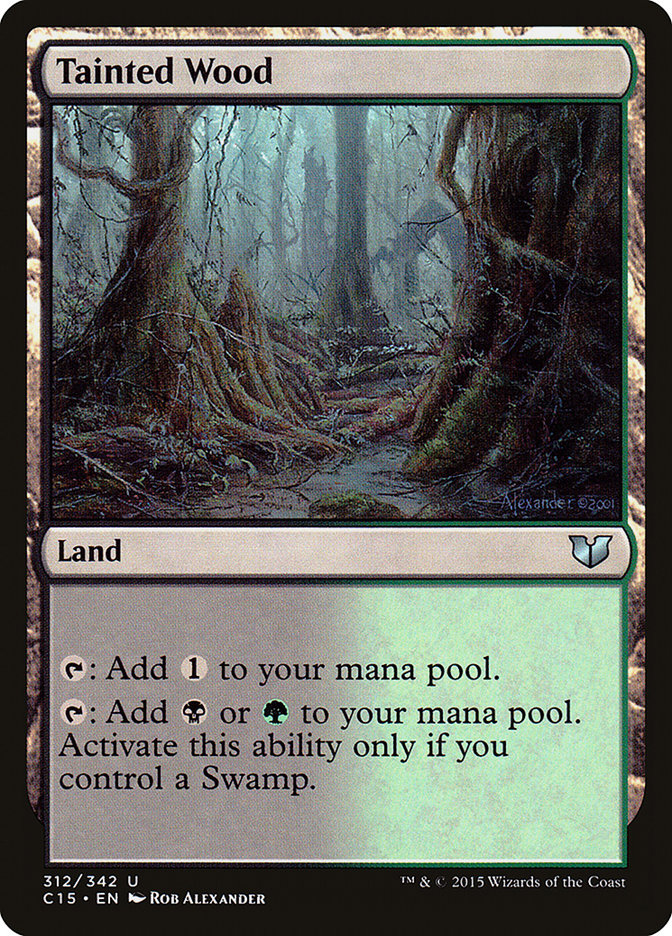 Tainted Wood - Foil