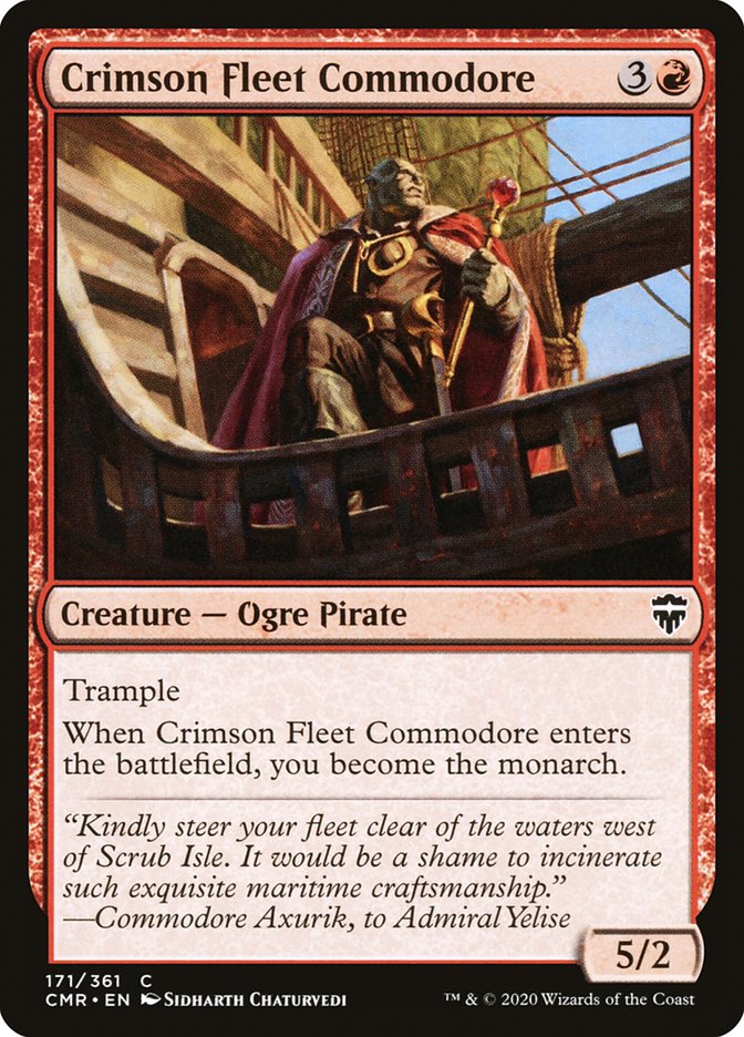 Crimson Fleet Commodore - Foil