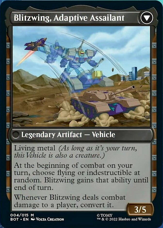 Blitzwing, Cruel Tormentor // Blitzwing, Adaptive Assailant