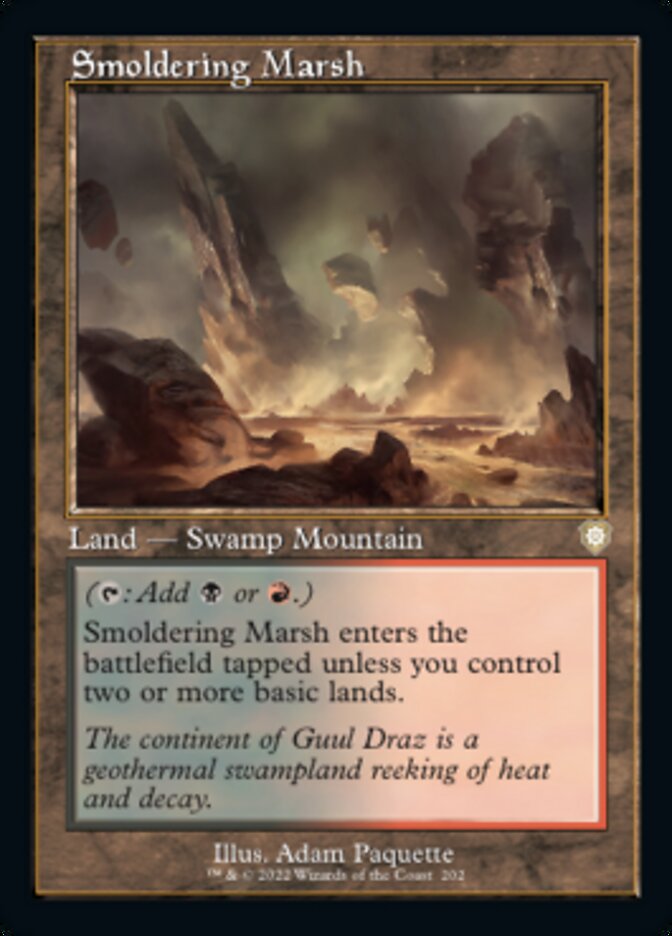 Smoldering Marsh - Foil
