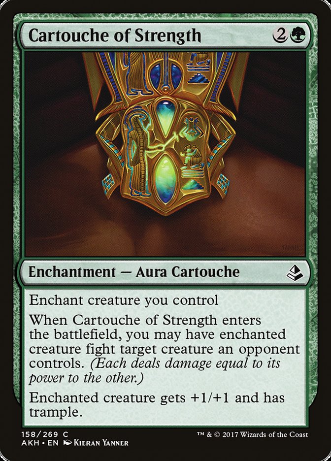 Cartouche of Strength - Foil