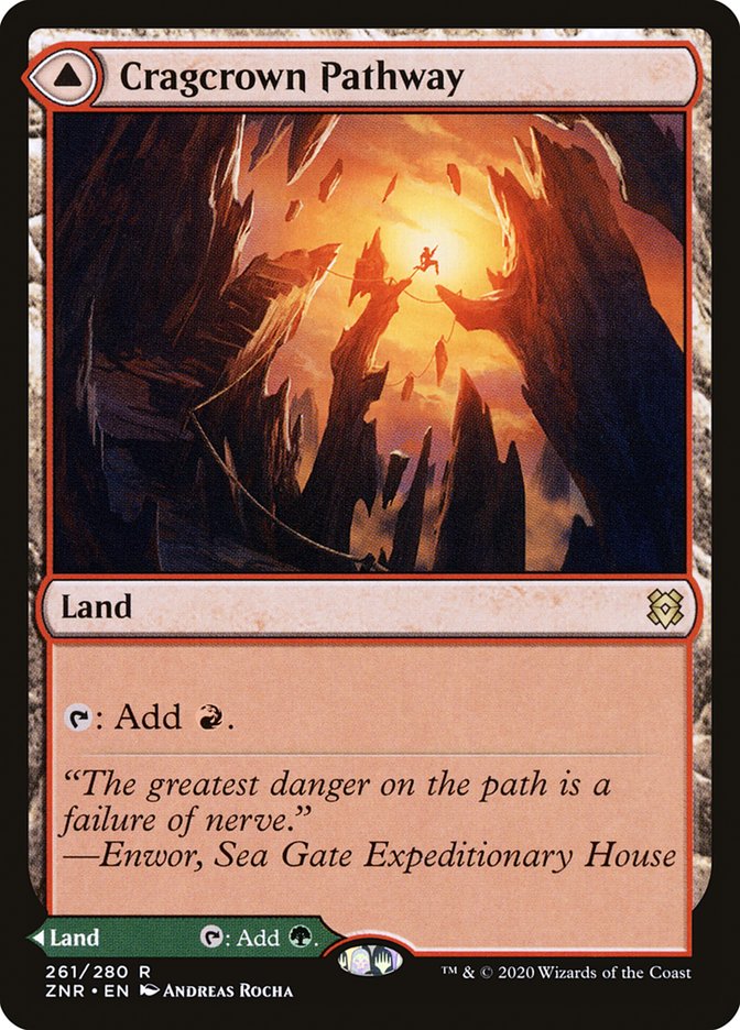 Cragcrown Pathway // Timbercrown Pathway - Foil
