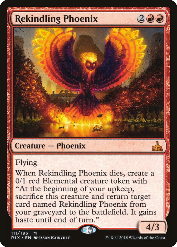 Rekindling Phoenix - Foil