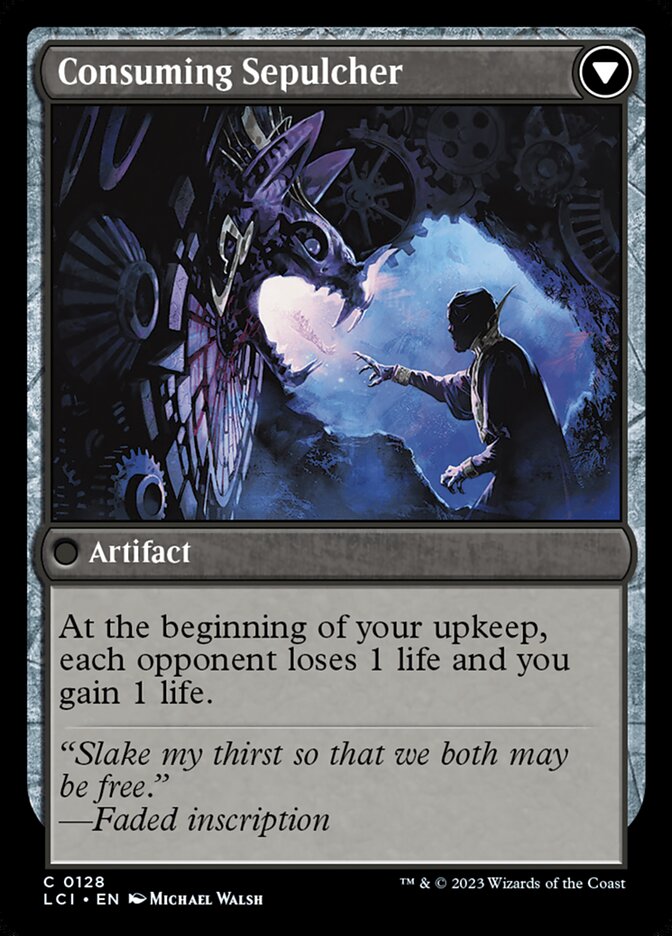 Tithing Blade // Consuming Sepulcher - Foil
