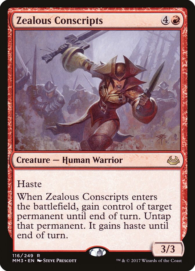Zealous Conscripts - Foil