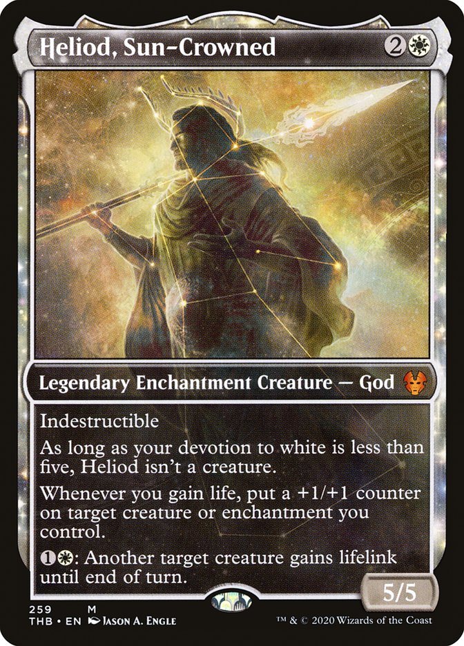 Heliod, Sun-Crowned - Foil
