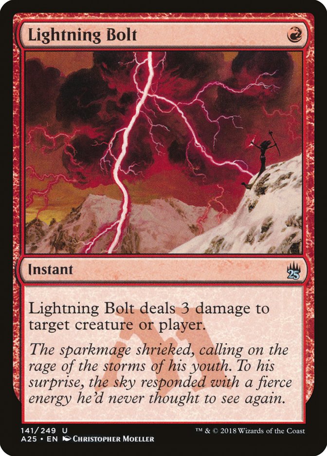 Lightning Bolt - Foil