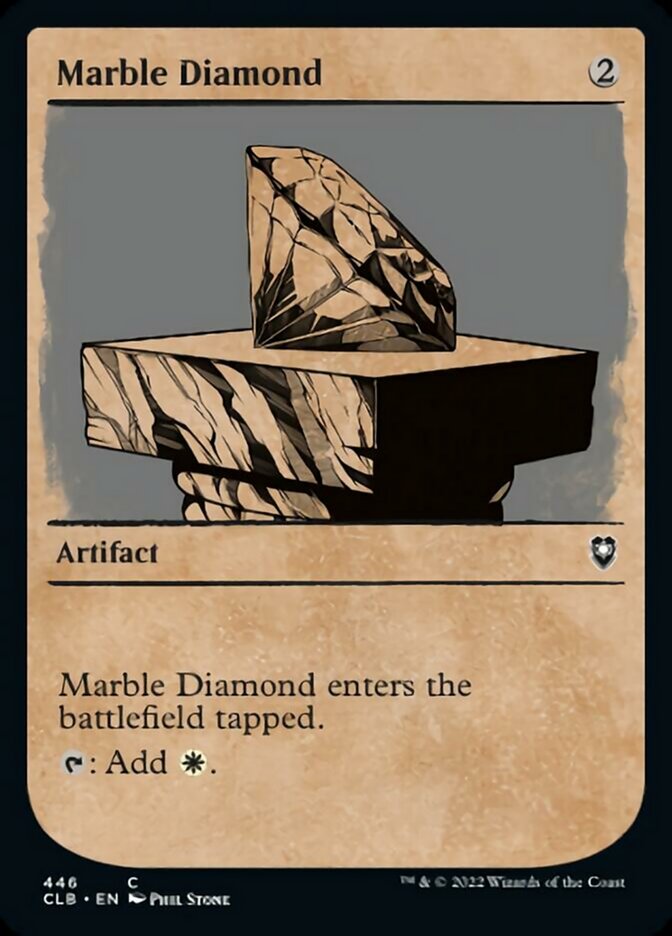Marble Diamond - Foil