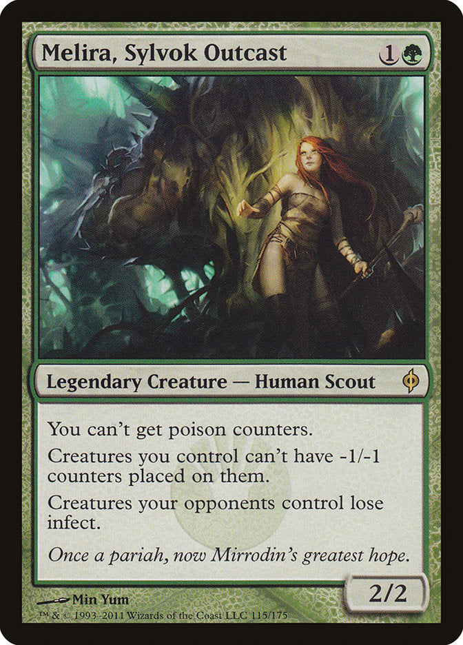 Melira, Sylvok Outcast - Foil