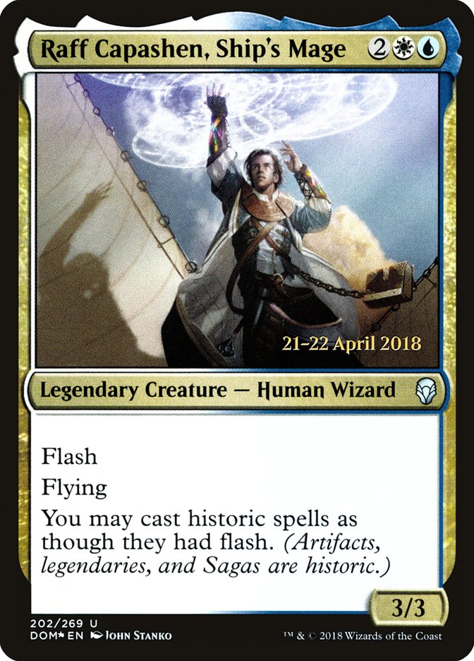 Raff Capashen, Ship&