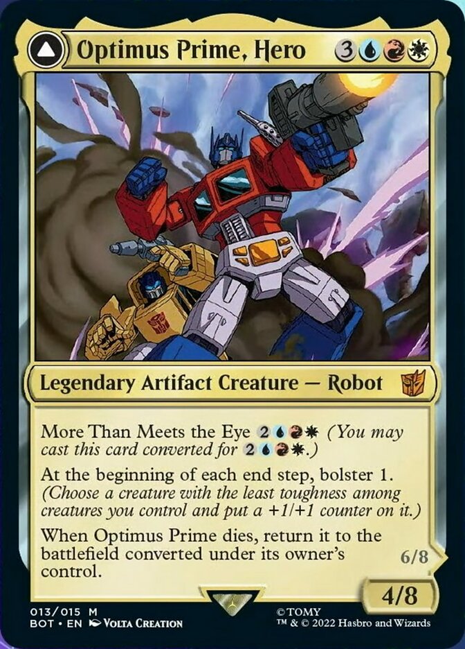 Optimus Prime, Hero // Optimus Prime, Autobot Leader - Foil