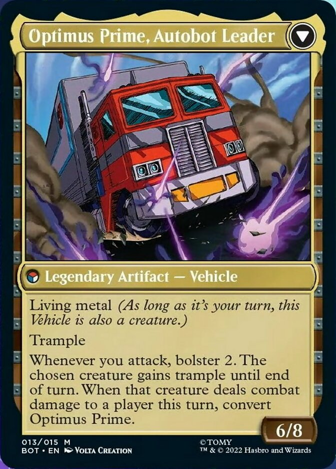 Optimus Prime, Hero // Optimus Prime, Autobot Leader - Foil