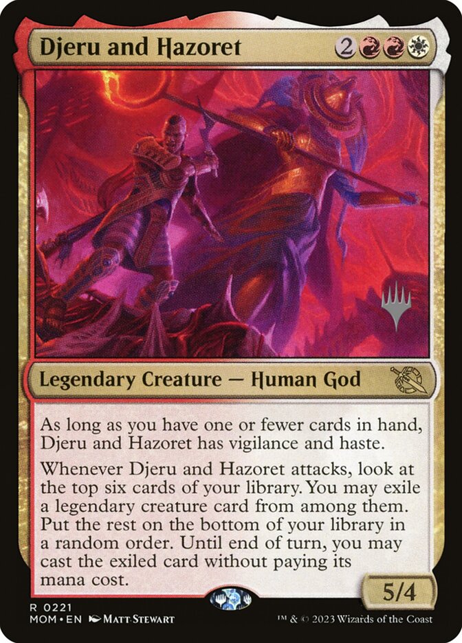 Djeru and Hazoret - Foil