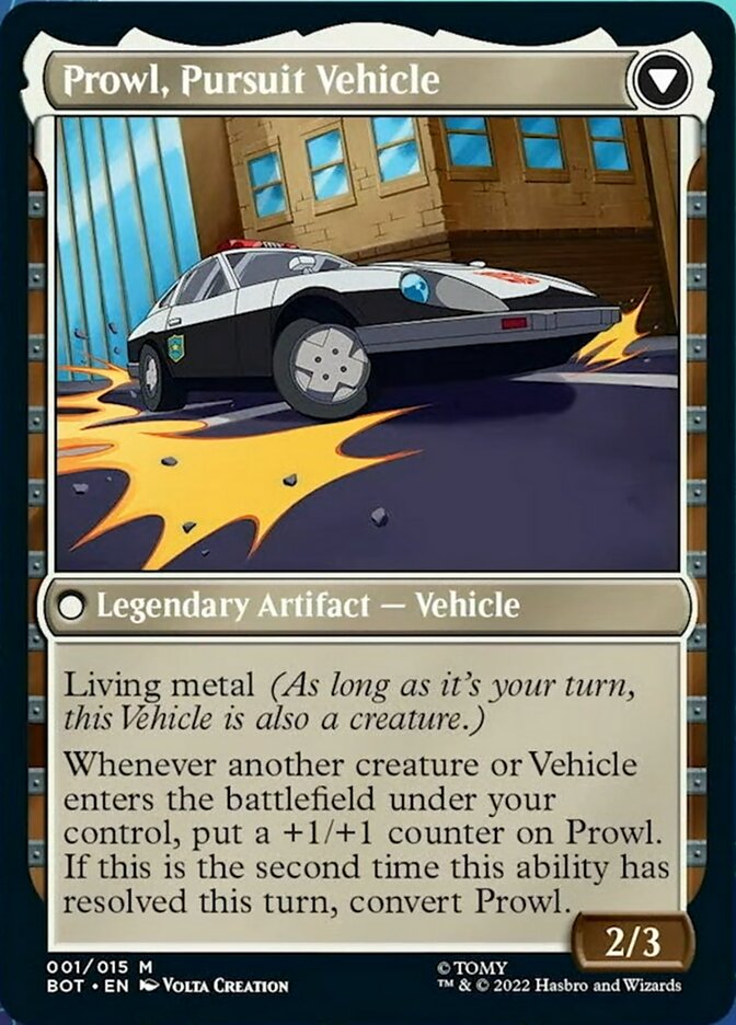 Prowl, Stoic Strategist // Prowl, Pursuit Vehicle - Foil