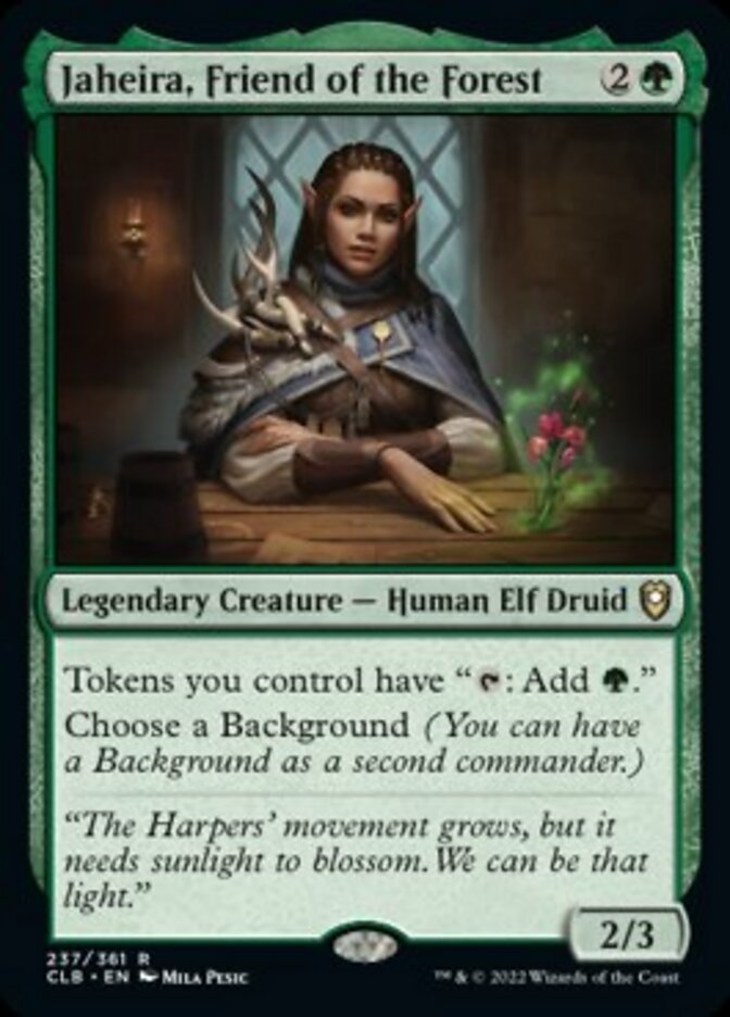 Jaheira, Friend of the Forest - Foil