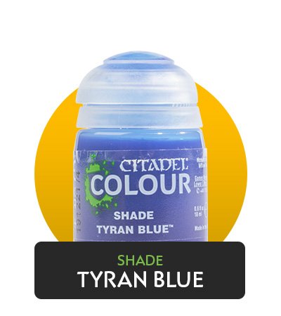 Warhammer Colour - Shade - Tyran Blue